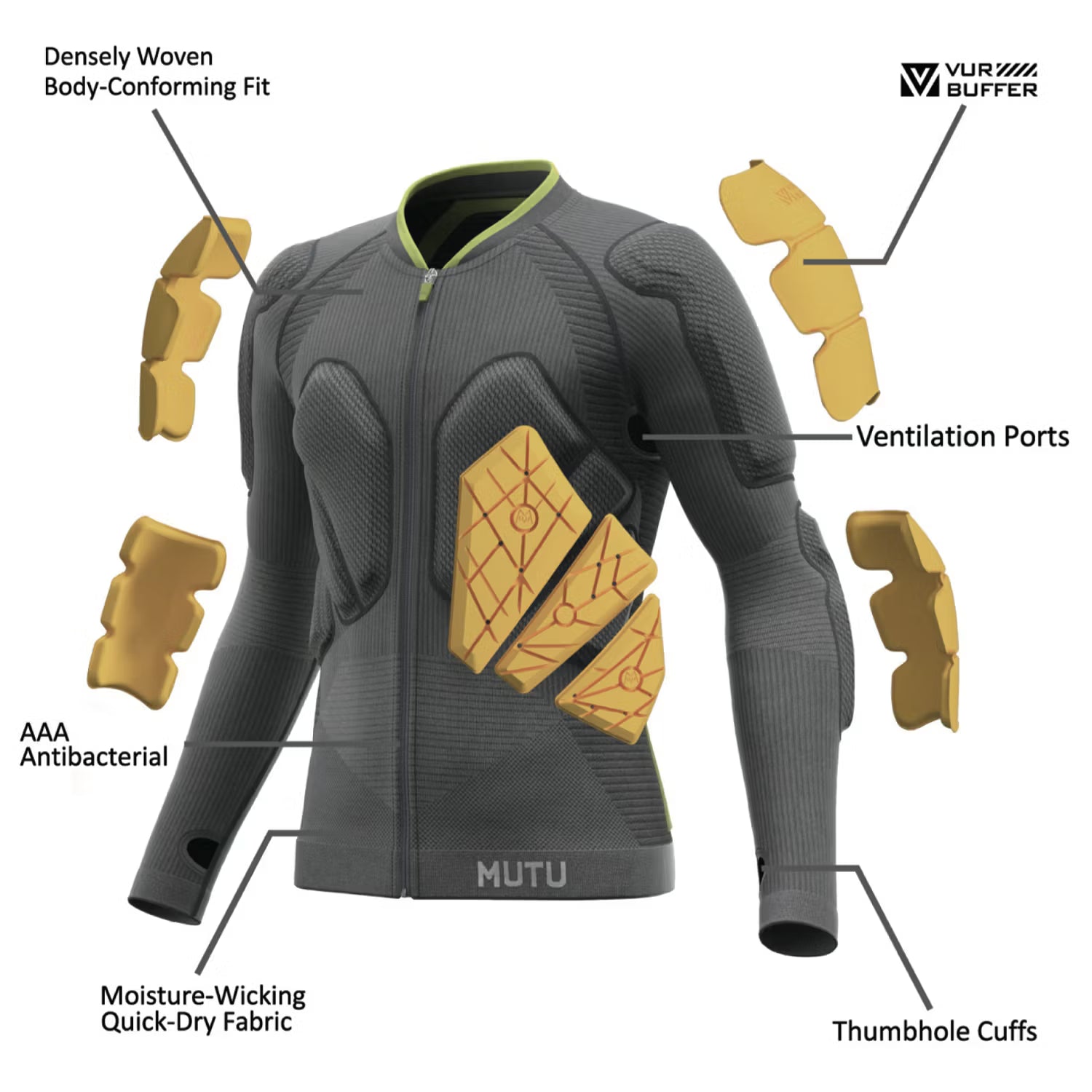 Unisex C6.0 VUR BUFFER® Top