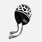 Cow Print Knit Beanie