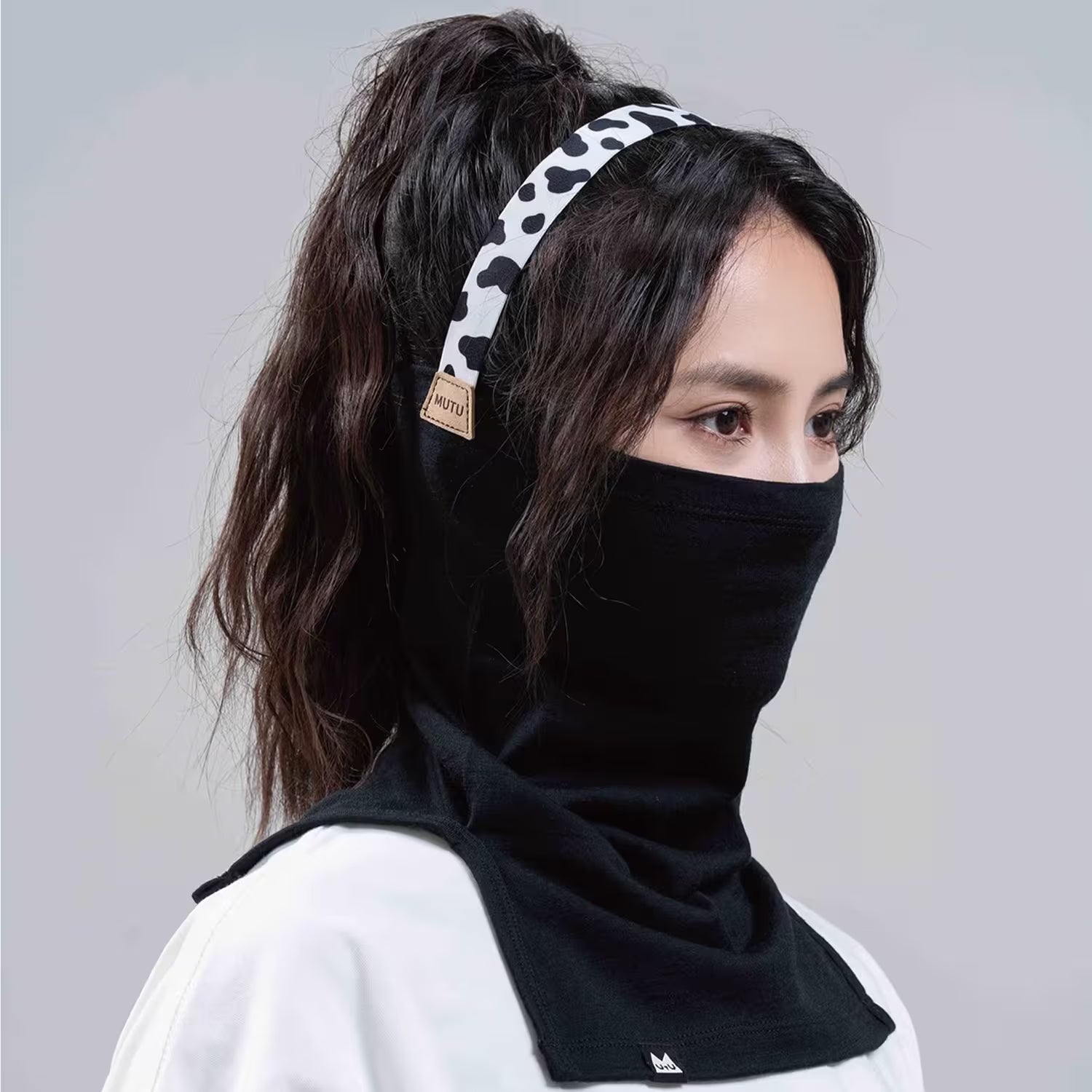 Merino Wool Half Balaclava